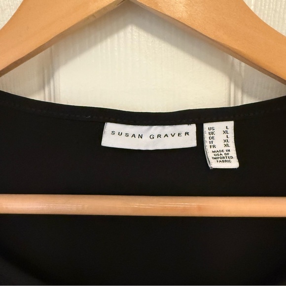 NWOT Susan Graver Liquid Knit 3/4-Sleeve Tunic - Picture 4 of 4